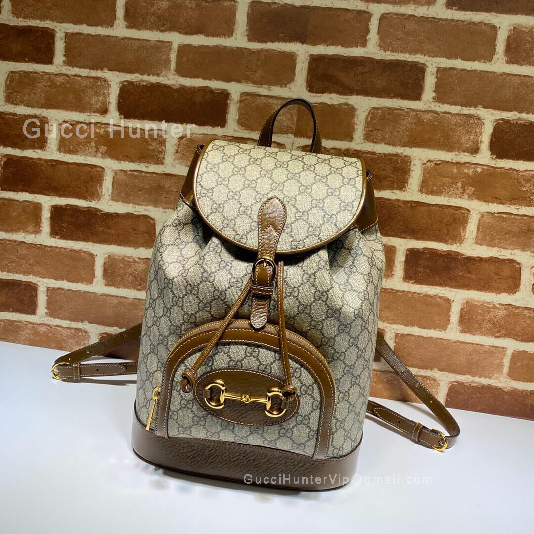 Gucci Horsebit 1955 Backpack Brown 620849